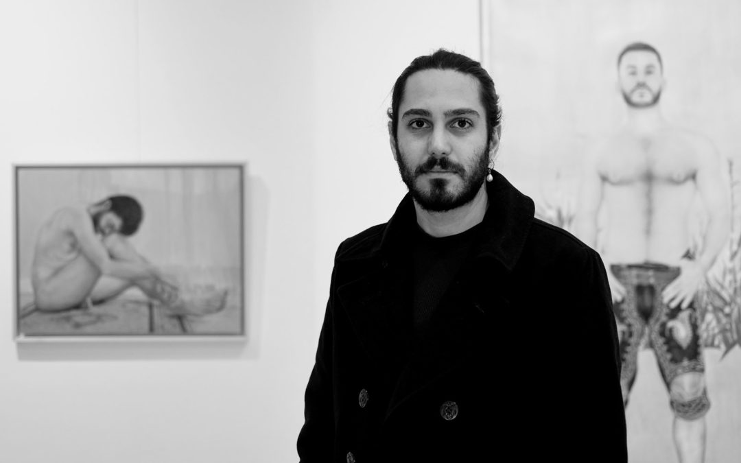 Interview avec Alireza Shojaian, artiste iranien en exil, à l’affiche de la Galerie Depardieu, Nice
