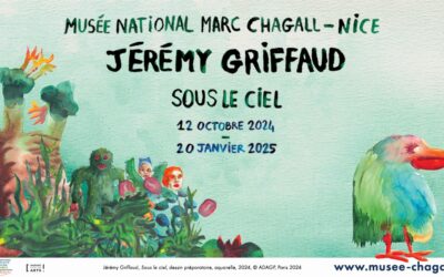 Jérémy Griffaud, Sous le ciel, exposition musée Chagall, Nice